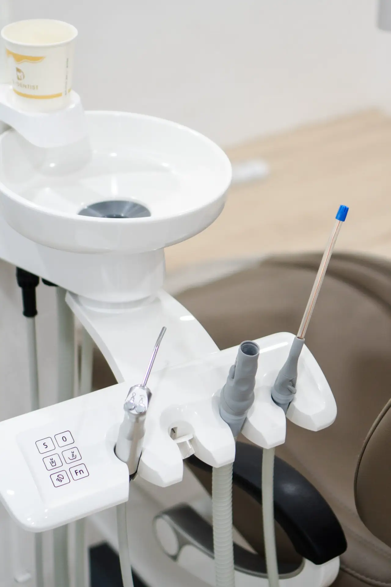 Operating room dental tools and equipment at D. Dentist Clinic in Third Mile Branch